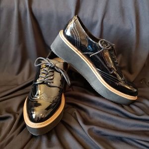 Madden Girl Patent Leather Oxfords